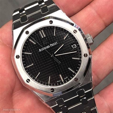 audemars piguet automatic black price|entry level audemars piguet.